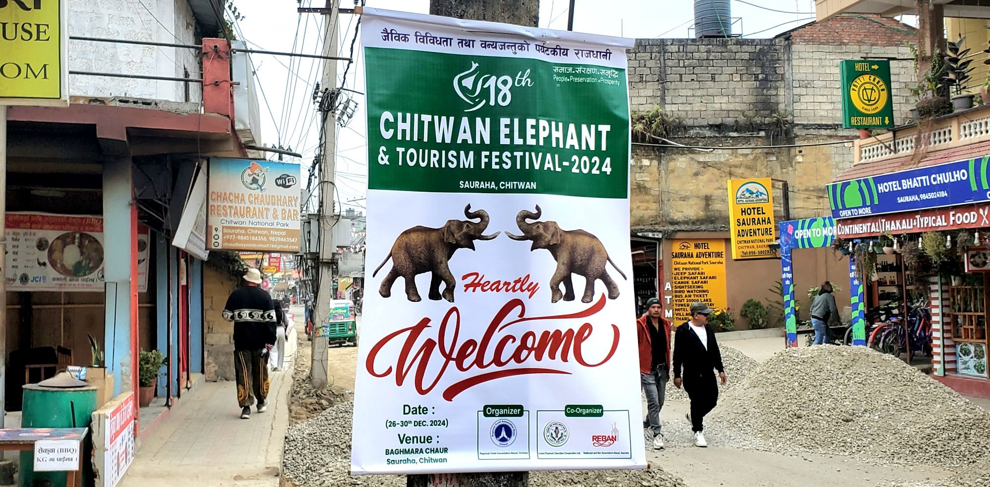 Nepal Elephant Festival – An Elephant’s Approach